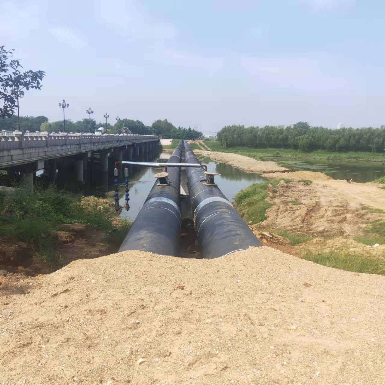 白沙西气东输管道清洗输油管道清洗